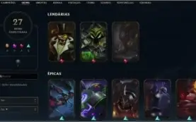 Conta de LoL