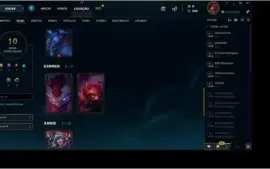 CONTA LOL LV 41 MMR GOLD 10 SKIN 1 SKIN ULTIMATE