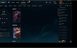 CONTA LOL LV 41 MMR GOLD 10 SKIN 1 SKIN ULTIMATE