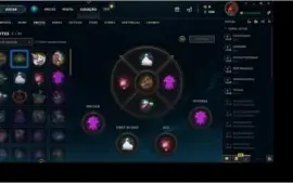 CONTA LOL LV 41 MMR GOLD 10 SKIN 1 SKIN ULTIMATE