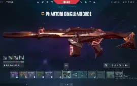 Conta de valorant com Vandal Kuronami,e Phantom Singularidad
