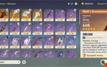 9x5 + 4 armas 5* + 52 tiros