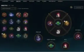 Conta LoL 137 Campeões e 120 Skins (3 vitoriosas 1 hextec)