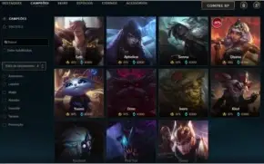 Conta LoL 137 Campeões e 120 Skins (3 vitoriosas 1 hextec)