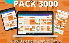 Pack Imagens Canva Editáveis