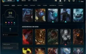 Conta de League Of Legends e Valorant