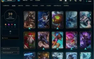 Conta de League Of Legends e Valorant