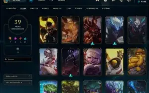 Conta de League Of Legends e Valorant