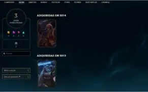 conta de lol lvl 15 de 8 anos
