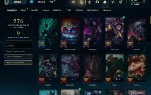 Fullacesso - Conta De 2013 - 90 Skins - Level 86 - 155 Champ