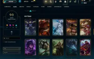 Fullacesso - Conta De 2013 - 90 Skins - Level 86 - 155 Champ