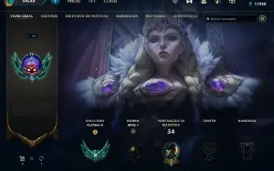 Conta PLATINA 4 | 78% Win - Lol (League Of Legends) Elomoon