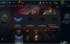 Conta LOL - Diamante IV, 61% de WR(E-MAIL NÃO VERIFICADO)