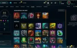 Conta LOL - Diamante IV, 61% de WR(E-MAIL NÃO VERIFICADO)