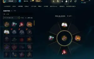 Unranked com 25 Champs e 5 Skins