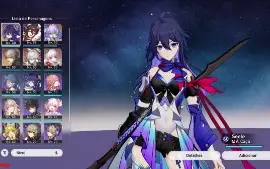  ⭐Conta Star Rail⭐  TL 47 SEELE + JING YUAN + BAILU + CLARA⭐