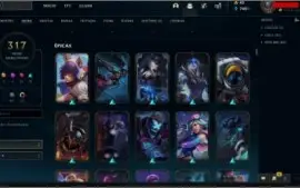 conta league of legends