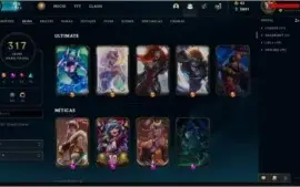 conta league of legends