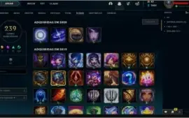 conta league of legends