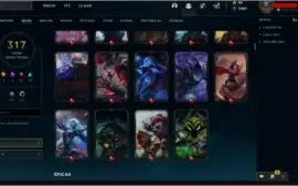 conta league of legends