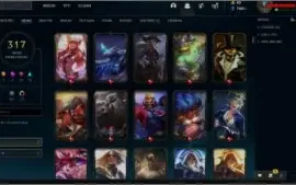 conta league of legends