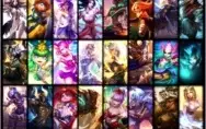 League of Legends - 98 Campeões / 55 Skins / G2