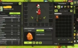 Conta Dofus touch SERVIDOR BRUTAS Panda lvl 200 enu 185