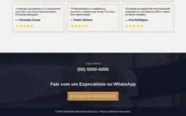 Site Para Advogados | Landing Page