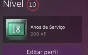 Steam 18 anos / Medalhas 5 e 10 anos