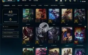 Conta Mestre - Smurf LOL (league of legends) ELOMOON
