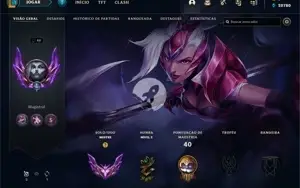 Conta Mestre - Smurf LOL (league of legends) ELOMOON
