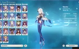 ✨CONTA COM 23 PERSONAGENS 5⭐ AR57 (NEGOCIÁVEL) ✨