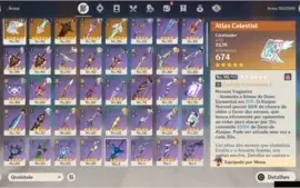 ✨CONTA COM 23 PERSONAGENS 5⭐ AR57 (NEGOCIÁVEL) ✨