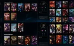 Conta lol diamante 3, 136 skins, todos champs