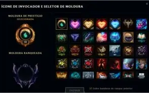 Conta lol diamante 3, 136 skins, todos champs