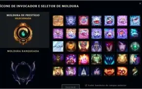 Conta lol diamante 3, 136 skins, todos champs