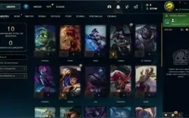 Conta LoL, Gold II, Email Não Confirmado