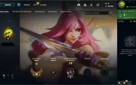 Conta LoL, Gold II, Email Não Confirmado