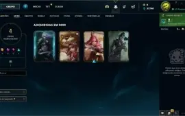 Conta LoL, Gold II, Email Não Confirmado