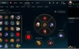 CONTA LEAGUE OF LEGENDS