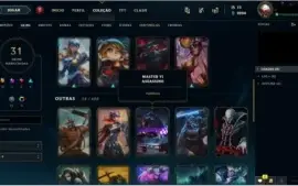 CONTA LEAGUE OF LEGENDS