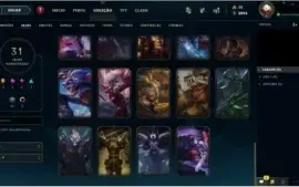 CONTA LEAGUE OF LEGENDS