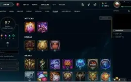 CONTA LEAGUE OF LEGENDS