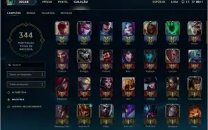 Conta League of Legends todos os champs