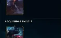 CONTA LOL PLATINA 4 TODOS CHAMPS + 103 SKINS
