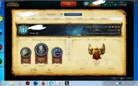 Conta do League of Legends ouro 5 com muitas skins e Champs