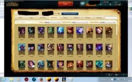 Conta do League of Legends ouro 5 com muitas skins e Champs
