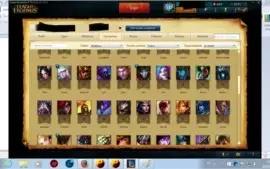 Conta do League of Legends ouro 5 com muitas skins e Champs