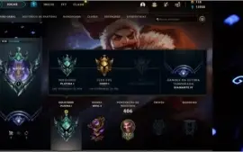 conta league of legends borda da s11 em diamante