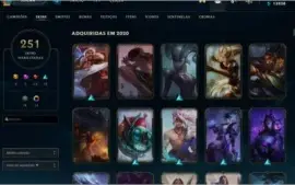 conta league of legends borda da s11 em diamante